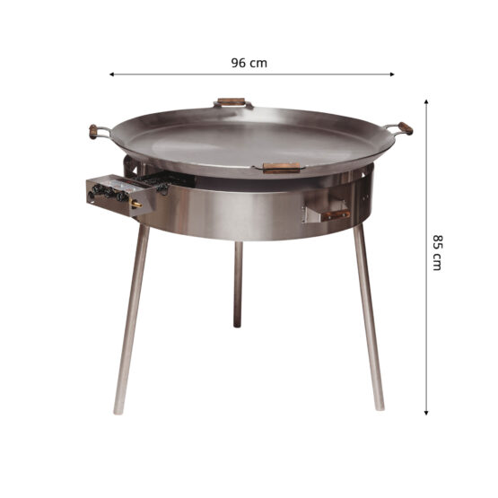 GrillSymbol stegepladesæt PRO-960 light, ø 96 cm