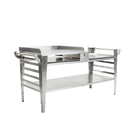 GrillSymbol stor pizzaovn bord Baso-inox-XL