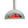 GrillSymbol pizzaovn med stor bord Pizzo-XL-set-inox